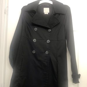 Gently used Old navy black coat